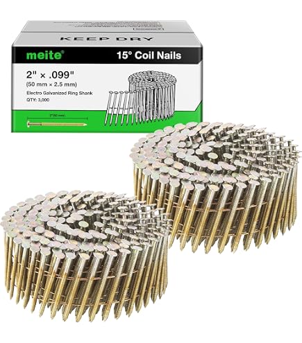 Grip-Rite 15 Degree Wire Collated Coil Siding and Fencing Nails